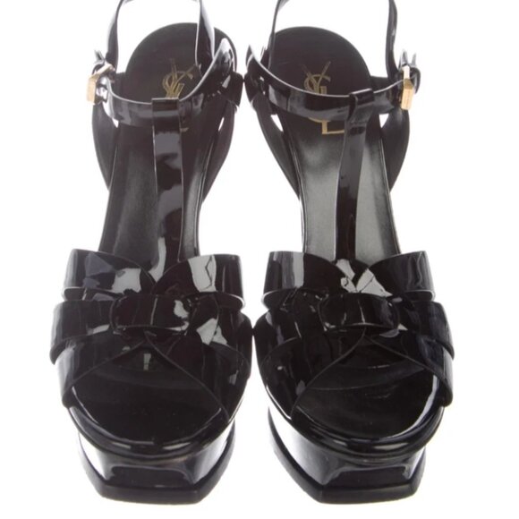 YSL Yves Saint Laurent Tribute Sandal Size 40 - Picture 8 of 8